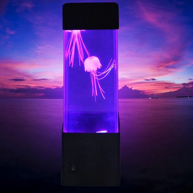 Colorful LED Jellyfish Night Light - Zambeel