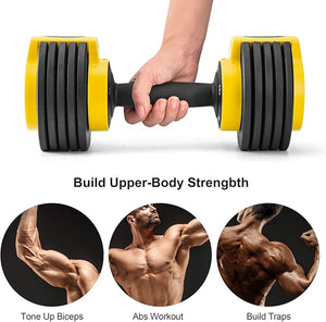 Compact Adjustable Dumbbell © - Zambeel