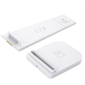 Compatible With Apple , 3 - in - 1 Splicing Wireless Charger Supports QI Charging - Zambeel