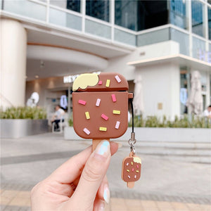 Compatible with Apple, Bluetooth Wireless Earphone Cover With Anti - drop Soft Plastic Shell Suitable For - Zambeel