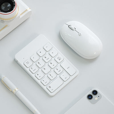 Compatible with Apple , Charging Wireless Bluetooth Digital Keyboard Mouse Apple Notebook - Zambeel