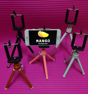 Compatible with Apple, Colorful digital camera Tripod stand Mini mobile phone stand Desktop photography Live selfie network red stand - Zambeel