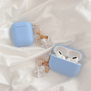 Compatible with Apple, Compatible with Apple , Little Angel Earphone Cover Suitable For Airpods Protective Cover Personality Creative Female Tide Soft Shell Silicone - Zambeel