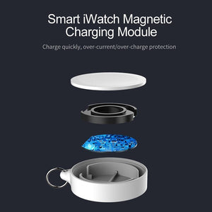 Compatible With Apple , Keychain Wireless Charger - Zambeel
