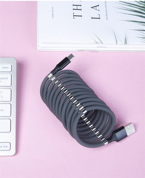Compatible With Apple , Magnetic Absorption Nano Data Line - Zambeel