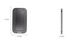 Compatible with Apple, Metal Mobile Phone Bracket Hidden Desktop Fold Ring Buckle Paste Portable Lift Tablet Ipad Lazy - Zambeel