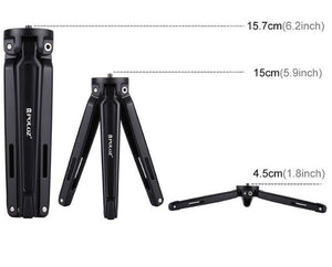 Compatible With Apple, Mobile Phone Metal Mini Tripod Desktop Tripod - Zambeel