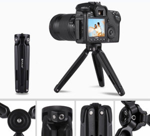 Compatible With Apple, Mobile Phone Metal Mini Tripod Desktop Tripod - Zambeel