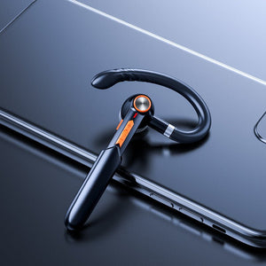 Compatible with Apple , Single Earphones Bluetooth Headphones Handsfree Wireless Headset Business Headset Drive Call Sports Earphone - Zambeel