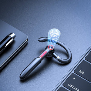 Compatible with Apple , Single Earphones Bluetooth Headphones Handsfree Wireless Headset Business Headset Drive Call Sports Earphone - Zambeel