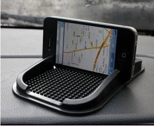 Compatible with Apple, Vehicle Mounted Antiskid Pad Iphone7P Mobile Phone Navigation Multi - Functional Support Pu Box OPP Bag - Zambeel