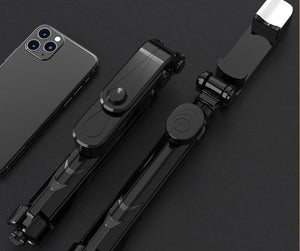 Compatible with Apple, Xt02 Bluetooth Selfie Stick Remote Control High - End Tripod Mobile Phone Universal Live Camera Multifunctional Support Frame - Zambeel