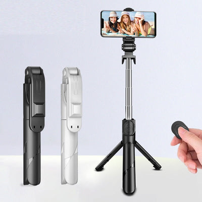Compatible with Apple, Xt02 Bluetooth Selfie Stick Remote Control High - End Tripod Mobile Phone Universal Live Camera Multifunctional Support Frame - Zambeel