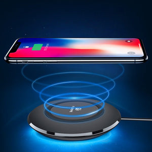 Compatible With Floveme Wireless Charger 5W For X For Round 5V1A Charger - Zambeel