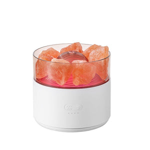 Cool - Mist Impeller Air Humidifier Crystal Salt Aroma Diffuser Incense Machine Fogger Essential Oil Lamp Difusor Ambient Light - Zambeel