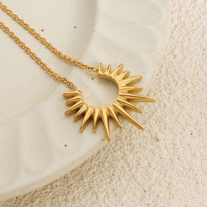 Cool Style Unique Geometric Light - emitting Pendant Necklace - Zambeel