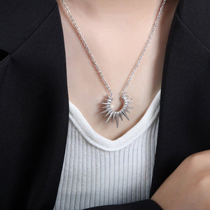 Cool Style Unique Geometric Light - emitting Pendant Necklace - Zambeel