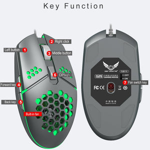 Cooling Hole Mouse Game Mechanical Game Mouse - Zambeel