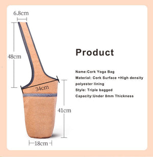 Cork Yoga Backpack - Zambeel