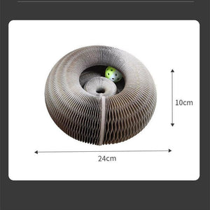 Corrugated And Foldable Cat Paper Nest - Zambeel