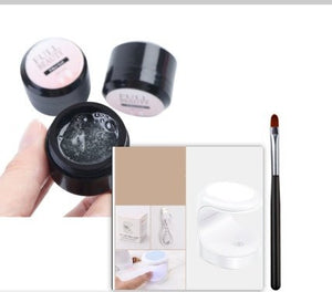 Creacked Repair Glue Nail Fiber Silk Extension Gel Fiberglass Poly UV Builder Gel Polish Manicure Art Prolonged Tool - Zambeel