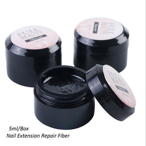 Creacked Repair Glue Nail Fiber Silk Extension Gel Fiberglass Poly UV Builder Gel Polish Manicure Art Prolonged Tool - Zambeel