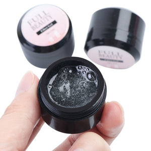 Creacked Repair Glue Nail Fiber Silk Extension Gel Fiberglass Poly UV Builder Gel Polish Manicure Art Prolonged Tool - Zambeel