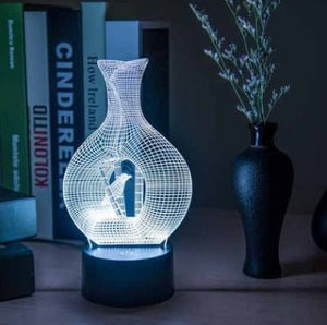Creative 3D night light LED lamp - Zambeel