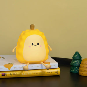 Creative Birthday Gift Durian Silicone Night Light Desk Lamp Home Decor - Zambeel