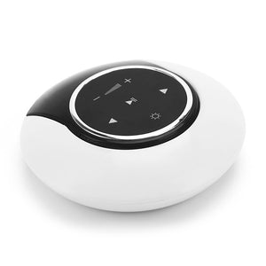 Creative Bluetooth Subwoofer Stereo Speaker LED Desk Lamp Stepless Dimming Folding Touch Atmosphere Night Light - Zambeel