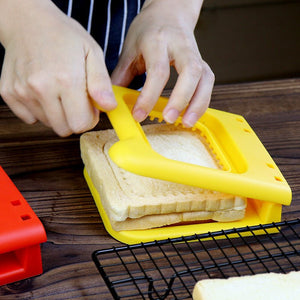 Creative Breakfast Making Sandwich Cutter Hemming Square Sandwich Kitchen Gadgets - Zambeel