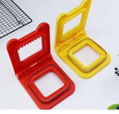 Creative Breakfast Making Sandwich Cutter Hemming Square Sandwich Kitchen Gadgets - Zambeel