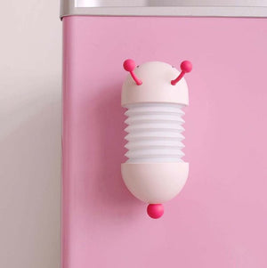 Creative Caterpillar Night Light Bedside Lamp LED USB Charging Wall Lamp with Magnet Extendable Soft Bedroom Light - Zambeel