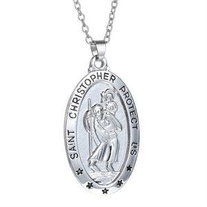Creative Character Carving Simple Necklace English Carved Pendant - Zambeel