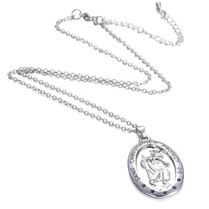 Creative Character Carving Simple Necklace English Carved Pendant - Zambeel