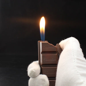 Creative Chocolate Torch Lighter Flame Cigarette Cigar Gas Butane Lighters Smoking Accessories Cute For Gift - Zambeel