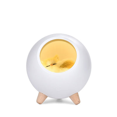 Creative Cute Cat House Atmosphere Table Lamp - Zambeel