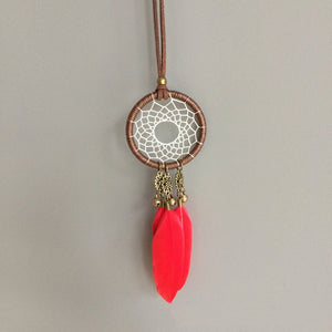Creative Feather Car Pendant Safety Car Accessories - Zambeel
