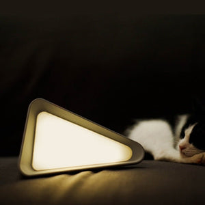 Creative Flip Led Night Light USB Chargeable Gravity Sensor Sleeping Lamp Adjustable Atmosphere Desk Lamp Bedroom Decoration - Zambeel