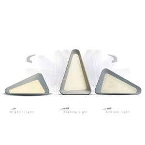 Creative Flip Led Night Light USB Chargeable Gravity Sensor Sleeping Lamp Adjustable Atmosphere Desk Lamp Bedroom Decoration - Zambeel
