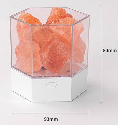 Creative Gift Girl Bedroom Salt Stone Night Light - Zambeel