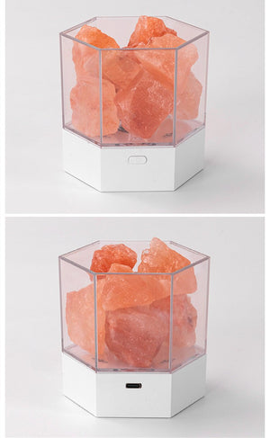 Creative Gift Girl Bedroom Salt Stone Night Light - Zambeel