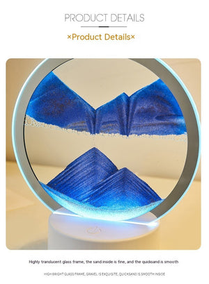 Creative Gift Quicksand Lamp Decorative Lamp - Zambeel