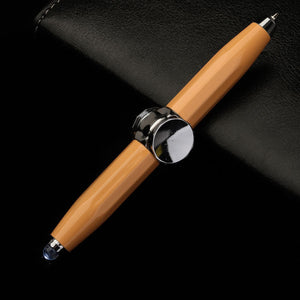 Creative Multi - Function LED Pen Spinning Decompression Gyro Metal Ballpoint Pen Fashion Office School Supplies Writing Pens - Zambeel