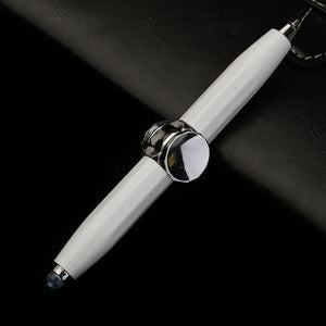 Creative Multi - Function LED Pen Spinning Decompression Gyro Metal Ballpoint Pen Fashion Office School Supplies Writing Pens - Zambeel