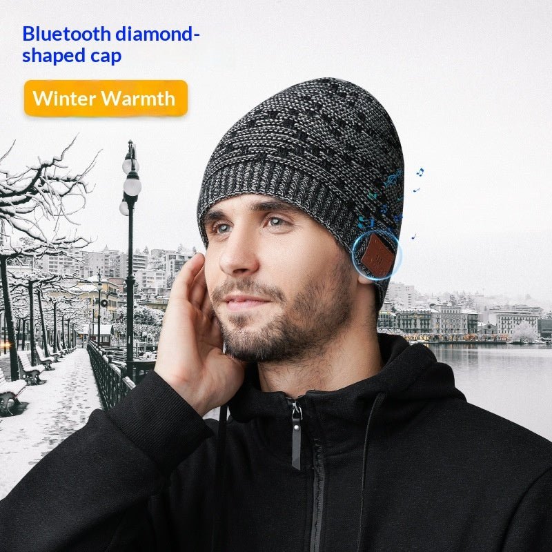 Creative Music Headphone Knitted Hat - Zambeel