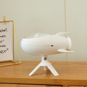 Creative Rocket Shape Bluetooth Speaker Bedroom Small Night Lamp - Zambeel