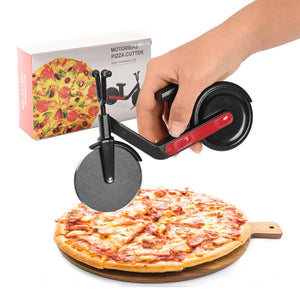 Creative Stainless Steel Pizza Wheel Rolling Dough Cutter Pasta Cookie Fondant Cutter Kitchen Baking Cooking Accessories - Zambeel