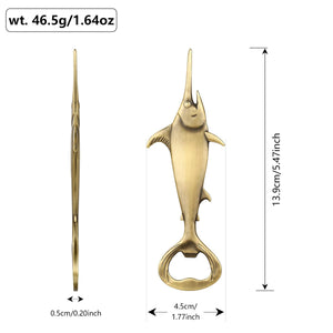 Creative Swordfish Handle Metal Beer Bottle Openers Kitchen Bar Accessories Tools Beer Gifts Beer Openors Kitchen Gadgets - Zambeel