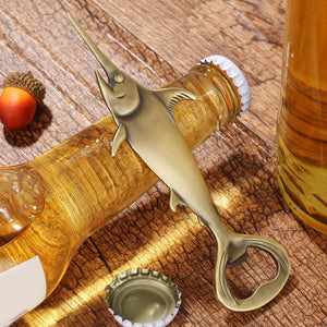 Creative Swordfish Handle Metal Beer Bottle Openers Kitchen Bar Accessories Tools Beer Gifts Beer Openors Kitchen Gadgets - Zambeel
